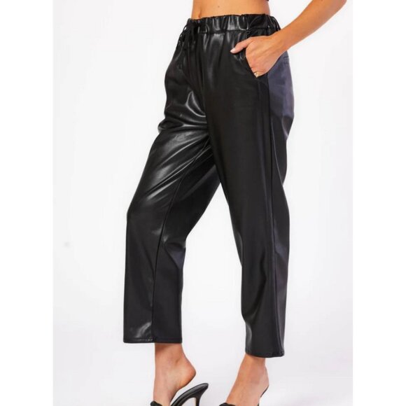 "Tilly" Faux Leather Pant - Picture 1 of 4